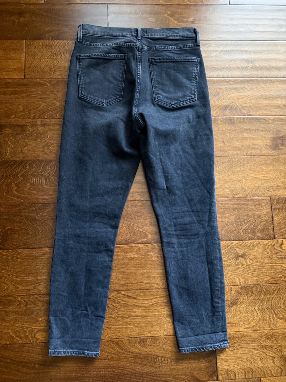 Agolde Nico High Rise Jeans, Washed Black, Size 28 - Picture 2 of 10